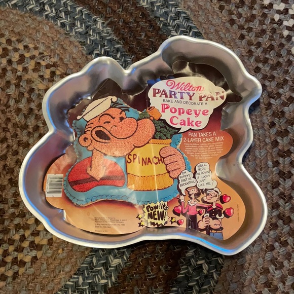 Wilton vintage Popeye Cake pan